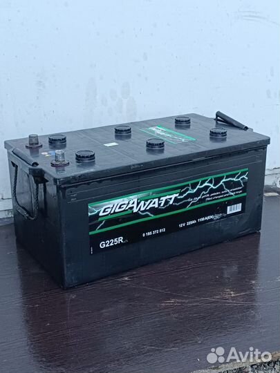 Аккумулятор 225 А/ч бу