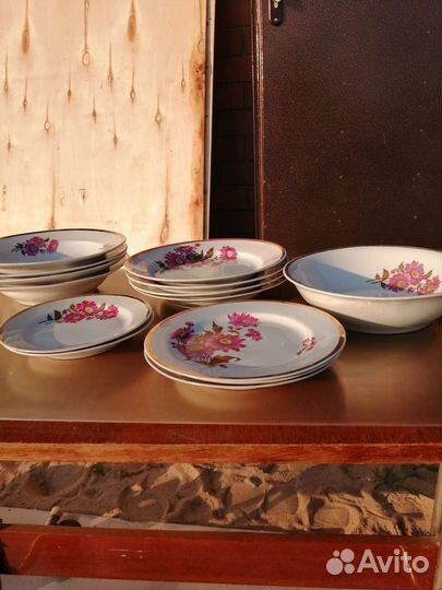 Сервиз столовый Дулево СССР