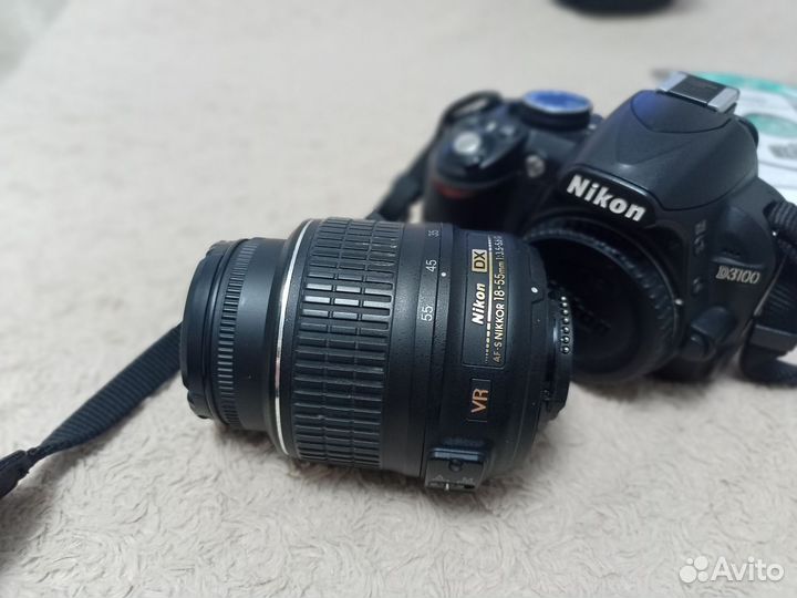 Зеркальный фотоаппарат nikon d3100
