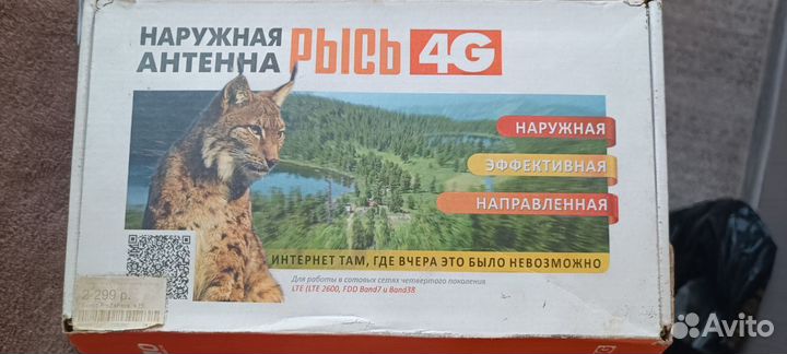 Антенна 4G Рысь (Направленная, 17 дБ)