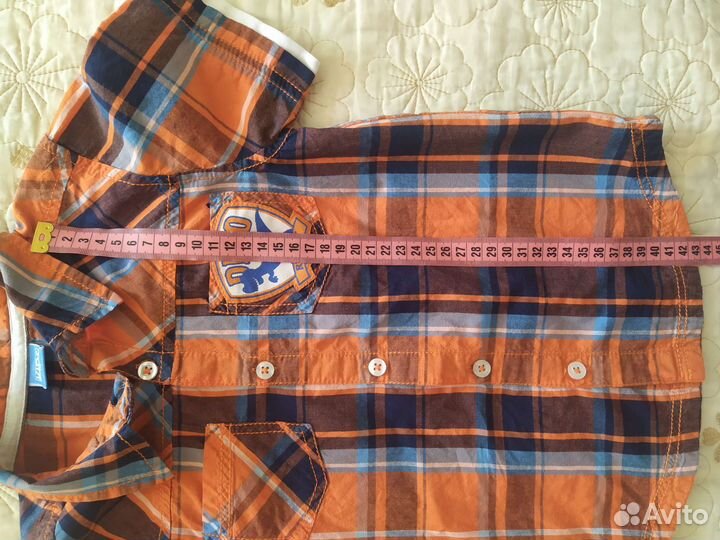 Рубашка для мальчика новая 104 110 индия