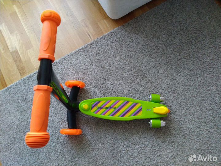 Новый Самокат Ракета с Подсветкой