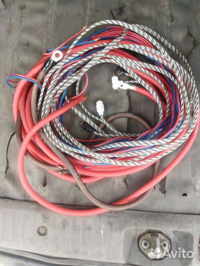 Провода для подключения сабвуфера