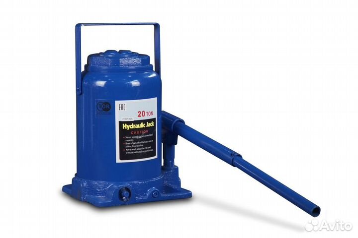 Домкрат гидравлический телескопический TOR дгт-20