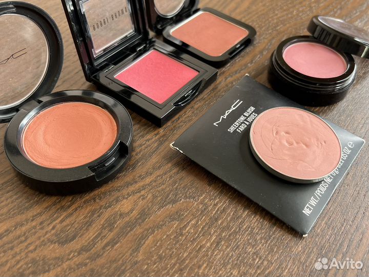 Mac, inglot, NYX румяна