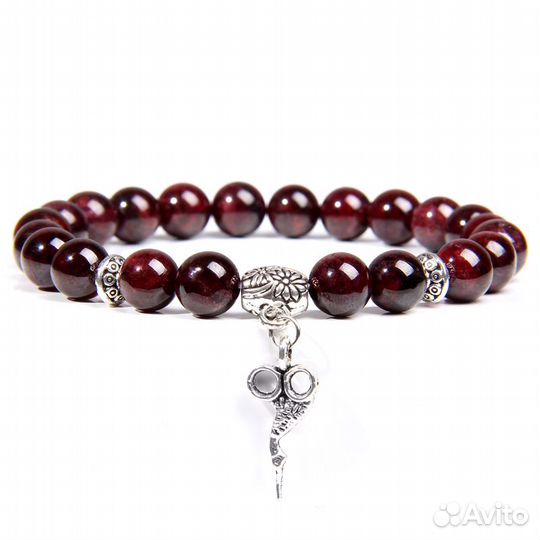 Браслеты из граната в ассортименте