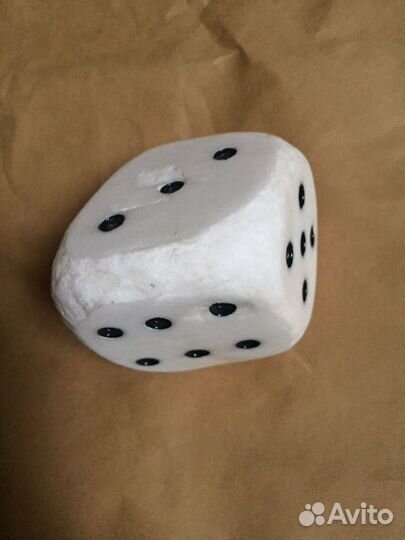 Кубик Зарик - игральная кость-ручная работа