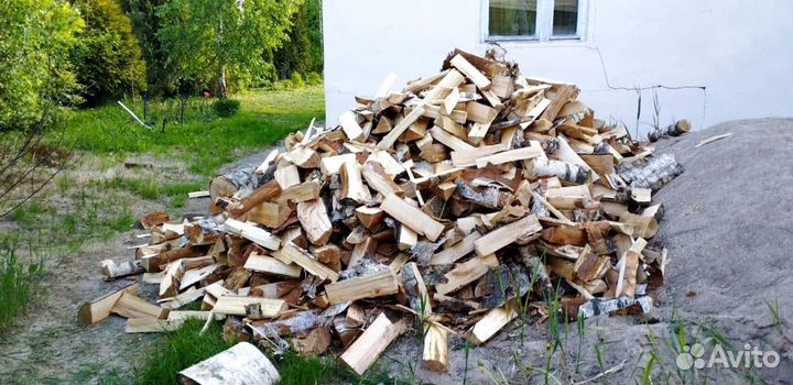 Дрова Ольха навалом от производителя любого объема