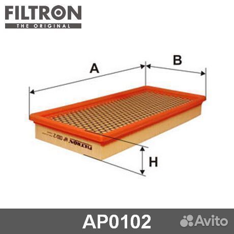 Воздушный фильтр AP0102 filtron