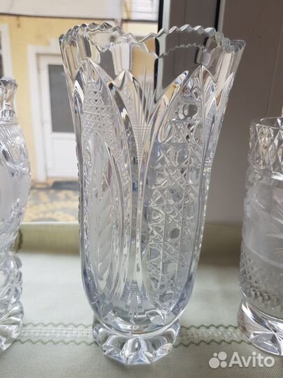 Ваза хрустальная СССР