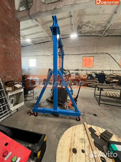 Кран козловой мпу передвижной усиленный