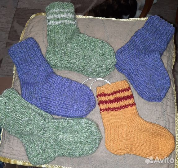 Носочки детские теплые