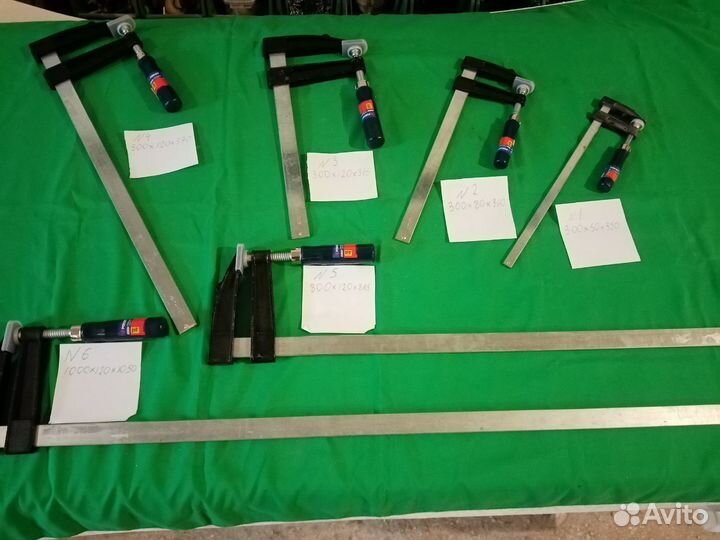 Струбцины столярные