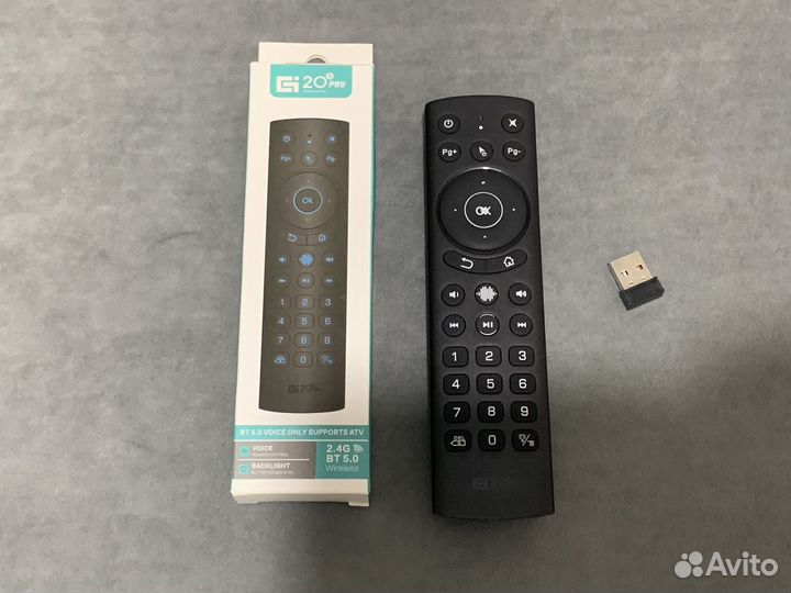 Гироскопический пульт Air Mouse G20S Pro BT 2.4GHz