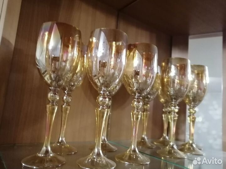 Гусь хрустальный посуда