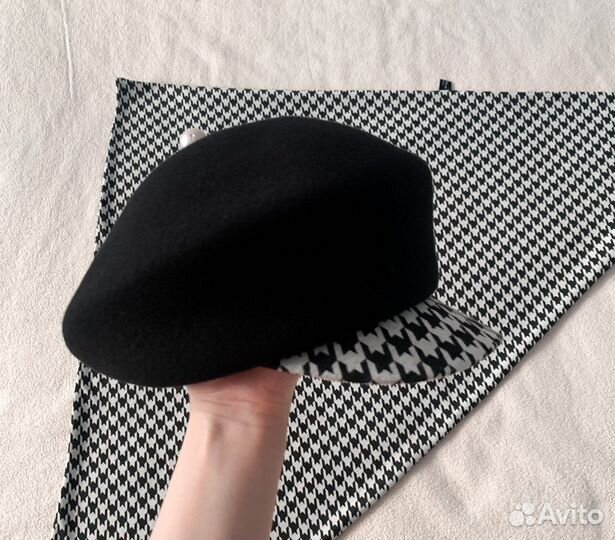 Кепи с палантином