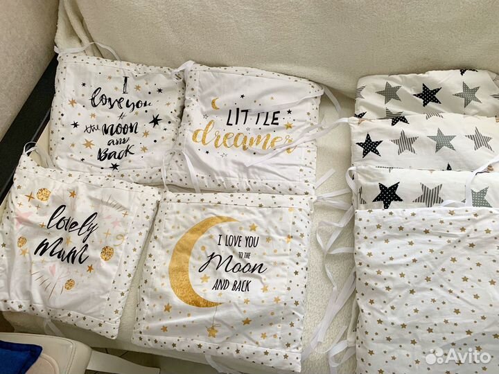 Бортики в кроватку