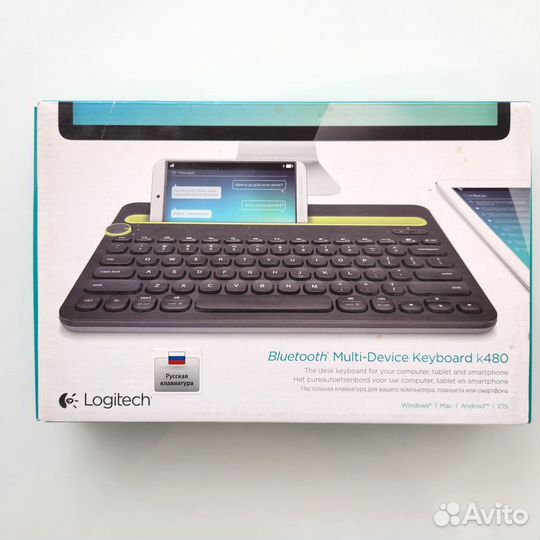 Клавиатура Logitech Bluetooth Keyboard K480