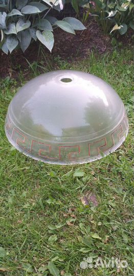 Плафон стеклянный