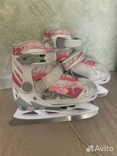 Коньки детские раздвижные 26 30