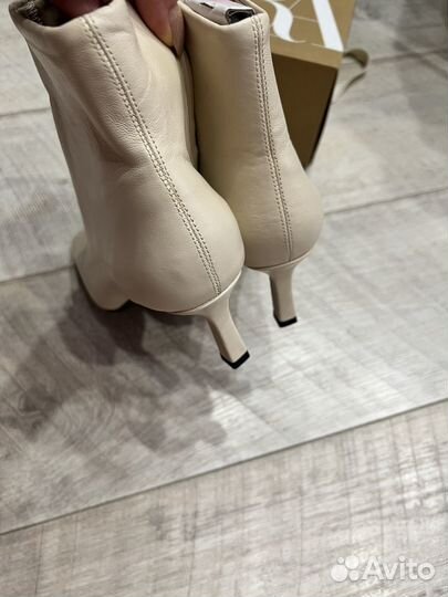 Ботильоны женские Zara 36/37 Натуральна Кожа