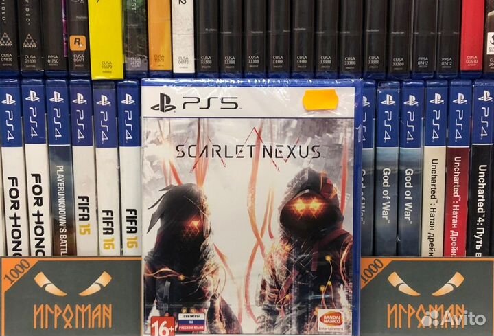 Игры PS5 Scarlet Nexus