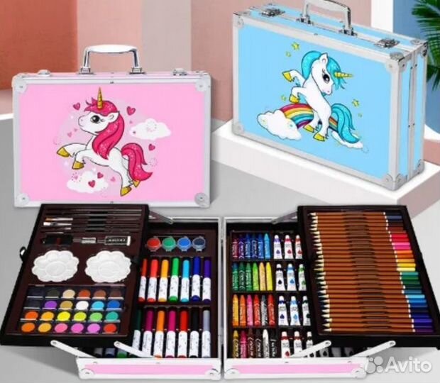 Набор юного художника в кейсе