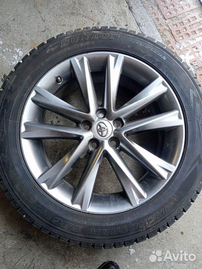 Диски lexus с Резиной dunlop