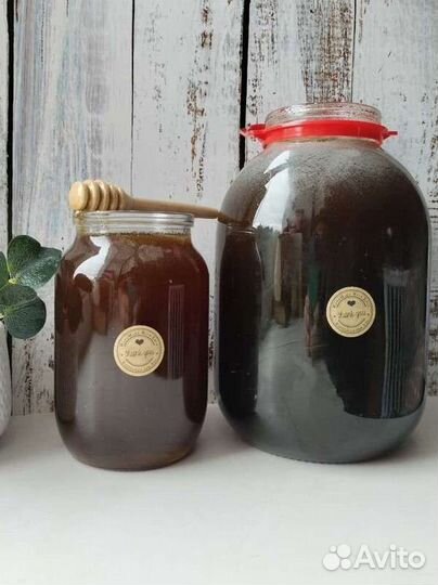 Мёд свежий сбор 2023 с личной пасеки