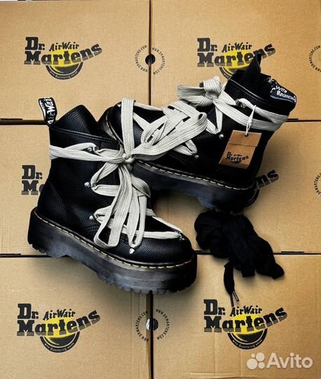 Dr. Martens 1460 x Rick Owens Quad Sole Penta Jumb