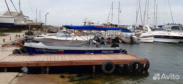 Катер для рыбалки,прогулок фиш 550