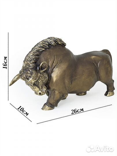 Статуэтка декор для интерьера Бык