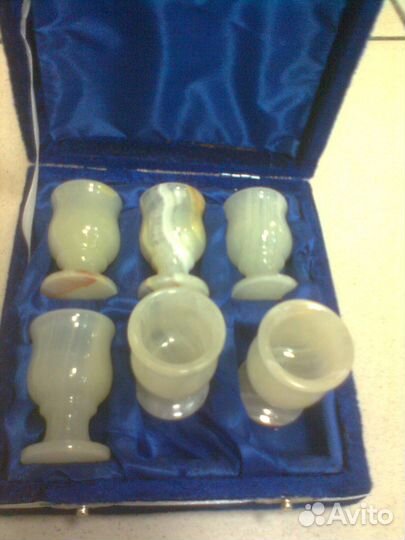 Рюмки из натурального оникса