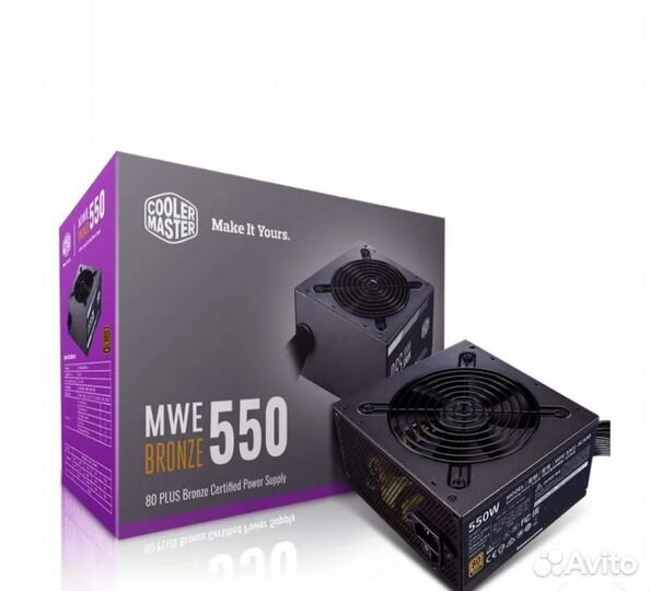 Блок питания cooler master 550w