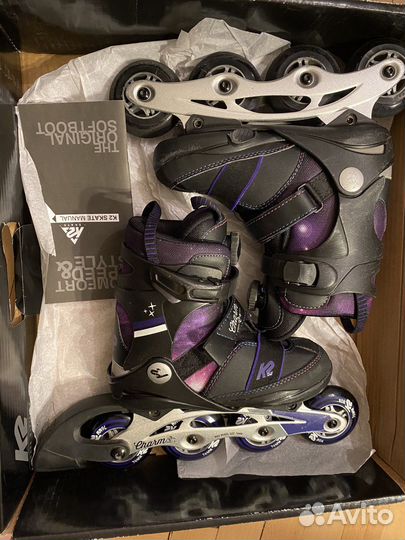 Ролики раздвижные 32-37 K2 BOA