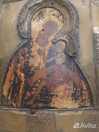 Овсепетая Божья Матерь 18в