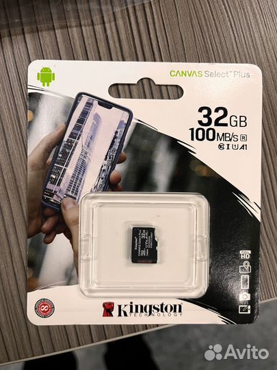 Карта памяти Kingston microsd 32