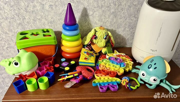 Развивающие игрушки пакетом