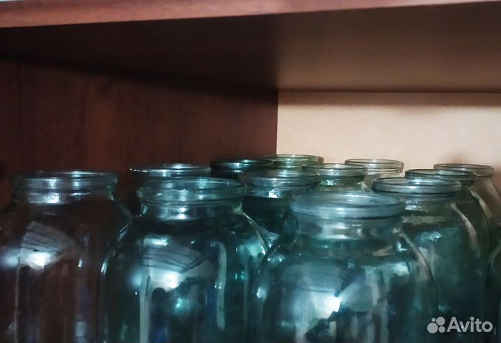 Банки стеклянные 0.5 л; 0.7 л; 1 л; 2 л