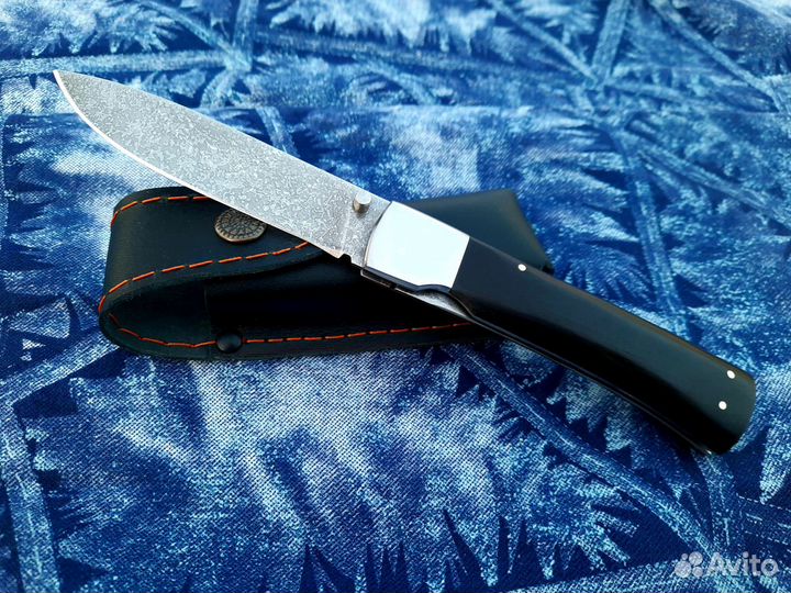 Нож раскладной сталь д2 ручная сборка