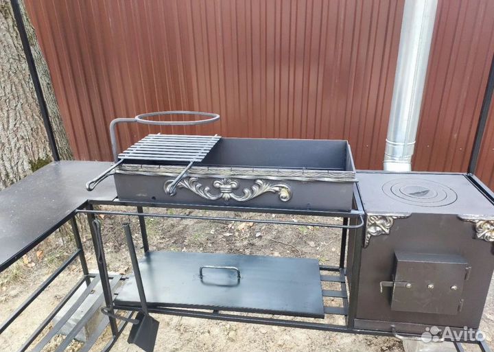 Мангал С крышей