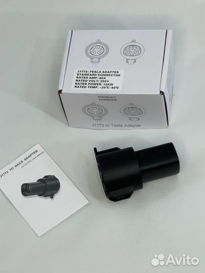 Переходник type1 (j1772) на Tesla(USA) новый