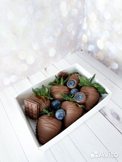 Клубника в шоколаде