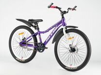 Велосипед sitis daisy 24" (2024) Dark Purple-White