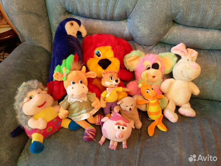 Мягкие игрушки пакетом