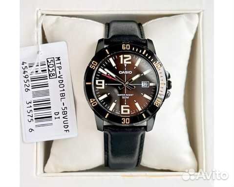 Оригинальные часы Casio Collection MTP-VD01BL-5B