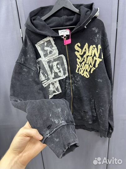 Зип худи Saint Michael Louis oversize (унисекс)