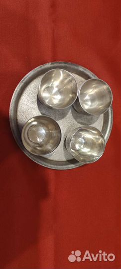 Стопки коньячные с подносом