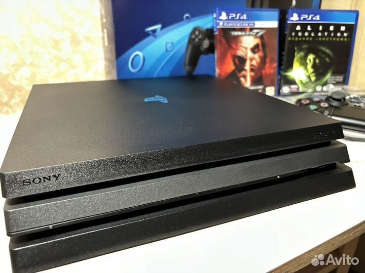 SonyPlaystation 4Pro 1TB New+Игры