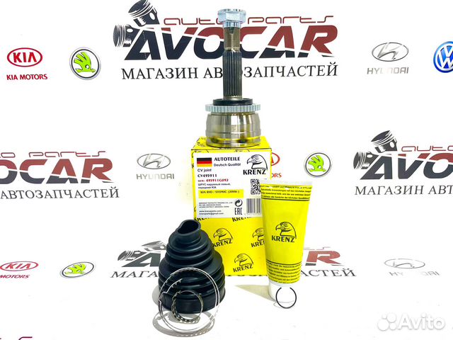 Шрус наружный МКПП (АКПП 4ст) Kia Rio 2011 2017